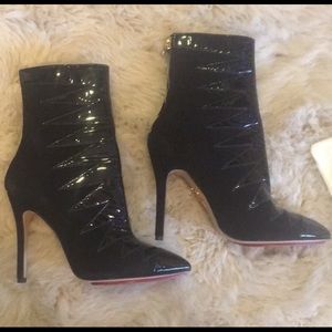 Charlotte Olympia leather/suede boots 6.5   BNWOB